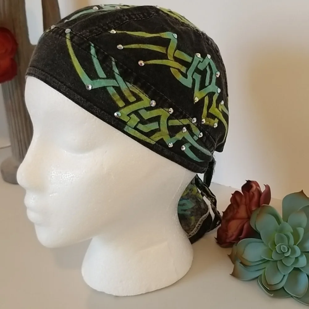 Bundle of Biker Head Bands Do Rags Motorcycle Head Gear
